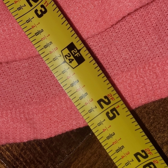 Xhilaration Pink White Long Sleeve - TODAY IS GOING TO BE AWESOME - Picture 7 of 9